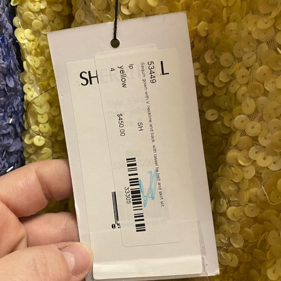 Sherri Hill sz 4 NEW! Never worn! - Picture 3 of 5